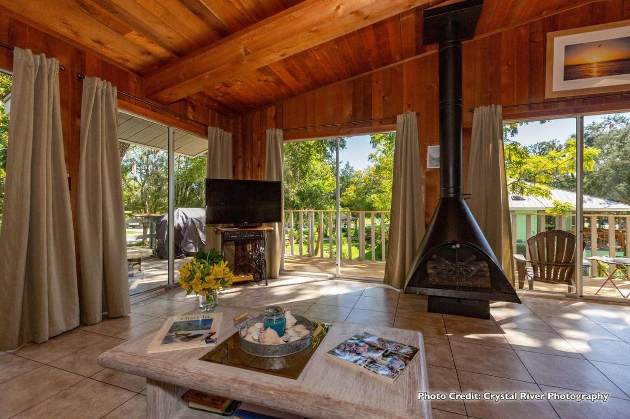 Riverfront Treetop Bungalow Homosassa Exterior foto